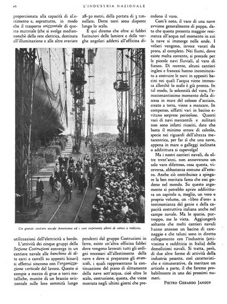 L'industria nazionale rivista mensile dell'autarchia