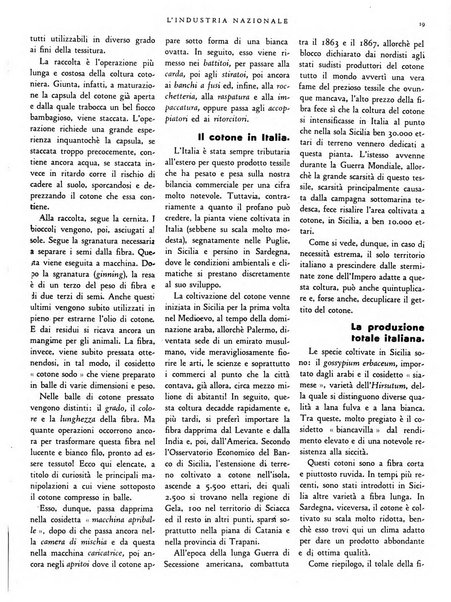 L'industria nazionale rivista mensile dell'autarchia