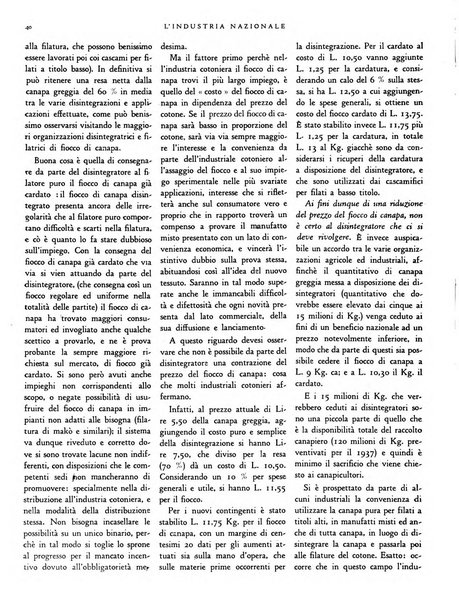 L'industria nazionale rivista mensile dell'autarchia