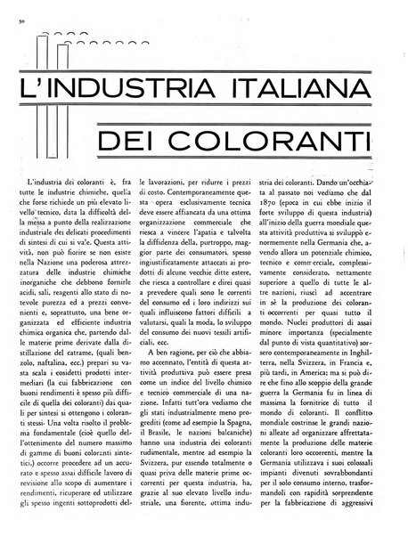 L'industria nazionale rivista mensile dell'autarchia