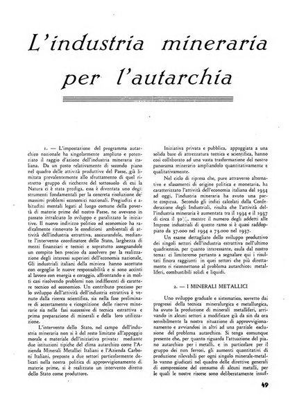 L'industria nazionale rivista mensile dell'autarchia