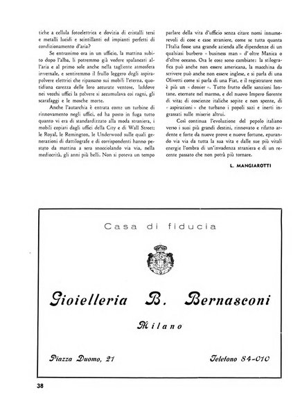 L'industria nazionale rivista mensile dell'autarchia