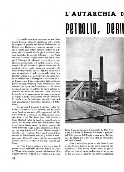 L'industria nazionale rivista mensile dell'autarchia