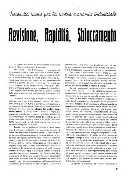 L'industria nazionale rivista mensile dell'autarchia