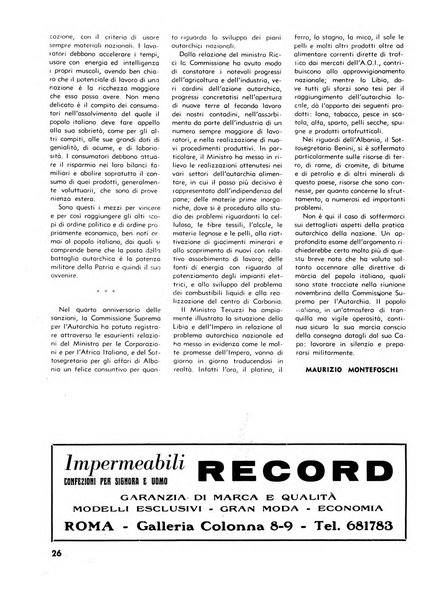 L'industria nazionale rivista mensile dell'autarchia