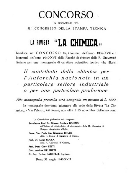 L'industria nazionale rivista mensile dell'autarchia