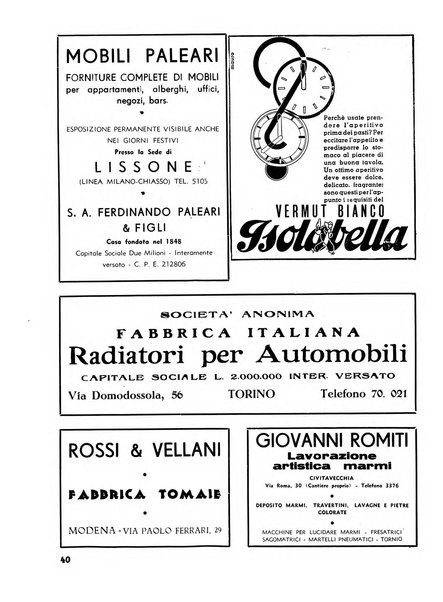 L'industria nazionale rivista mensile dell'autarchia