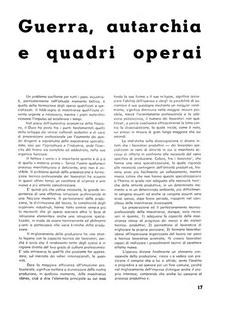 L'industria nazionale rivista mensile dell'autarchia