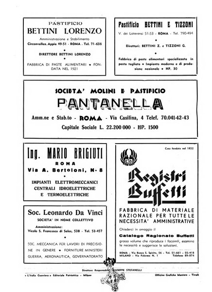 L'industria nazionale rivista mensile dell'autarchia