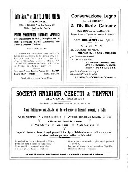 Rivista delle industrie ferroviarie e dei lavori pubblici grande rassegna di politica economica e di tecnica industriale