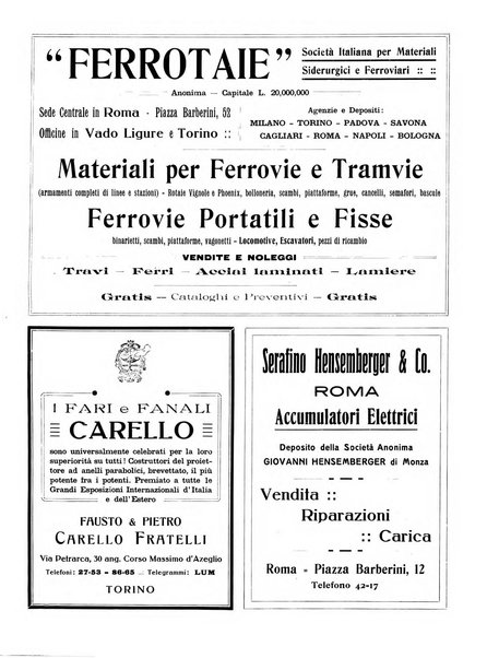 Rivista delle industrie ferroviarie e dei lavori pubblici grande rassegna di politica economica e di tecnica industriale