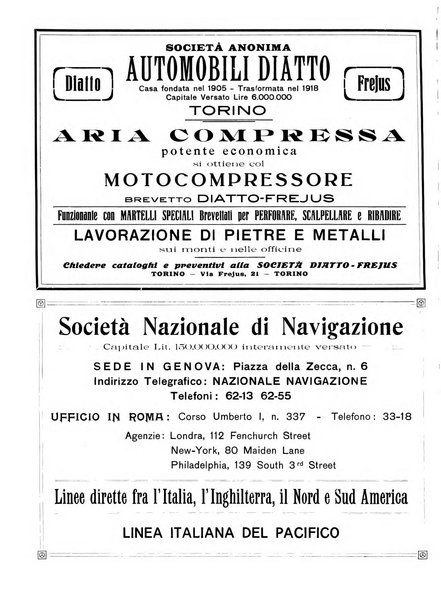 Rivista delle industrie ferroviarie e dei lavori pubblici grande rassegna di politica economica e di tecnica industriale