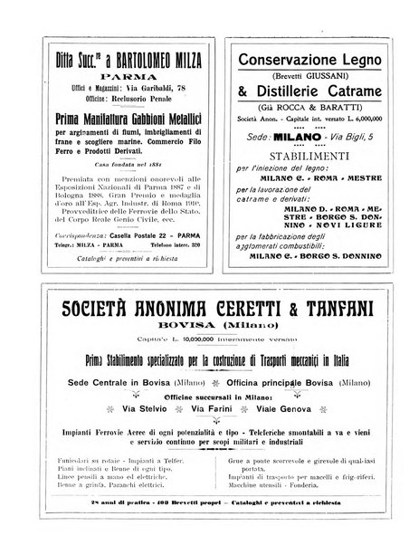 Rivista delle industrie ferroviarie e dei lavori pubblici grande rassegna di politica economica e di tecnica industriale