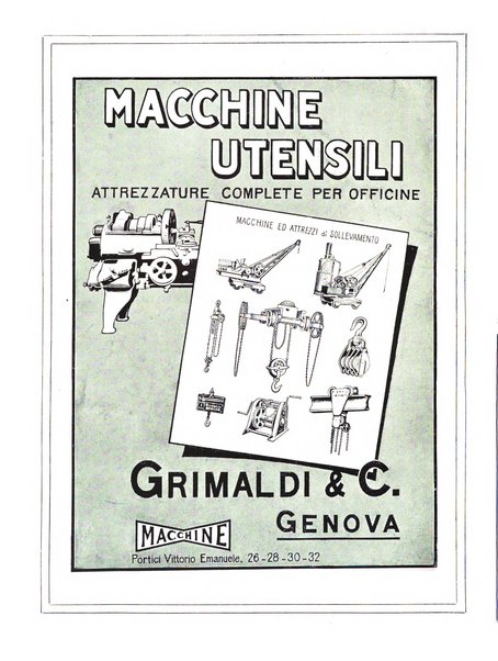 Rivista delle industrie ferroviarie e dei lavori pubblici grande rassegna di politica economica e di tecnica industriale