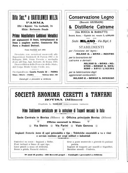 Rivista delle industrie ferroviarie e dei lavori pubblici grande rassegna di politica economica e di tecnica industriale