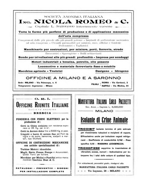 Rivista delle industrie ferroviarie e dei lavori pubblici grande rassegna di politica economica e di tecnica industriale