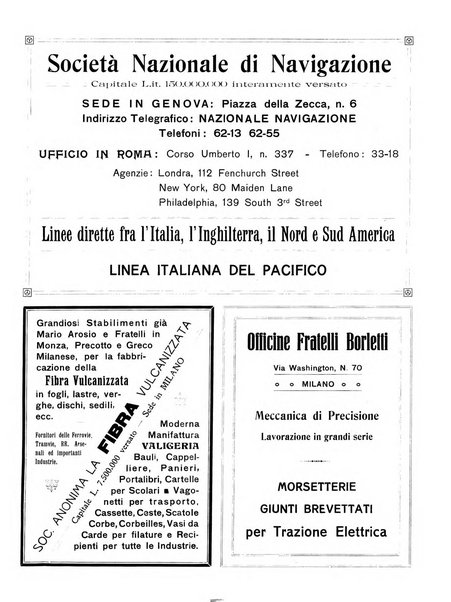 Rivista delle industrie ferroviarie e dei lavori pubblici grande rassegna di politica economica e di tecnica industriale