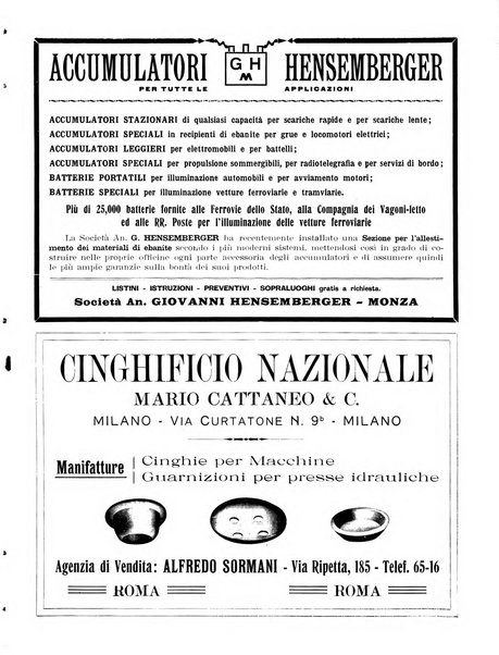 Rivista delle industrie ferroviarie e dei lavori pubblici grande rassegna di politica economica e di tecnica industriale