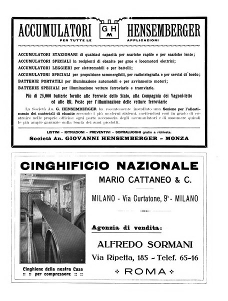 Rivista delle industrie ferroviarie e dei lavori pubblici grande rassegna di politica economica e di tecnica industriale