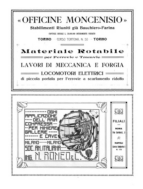 Rivista delle industrie ferroviarie e dei lavori pubblici grande rassegna di politica economica e di tecnica industriale