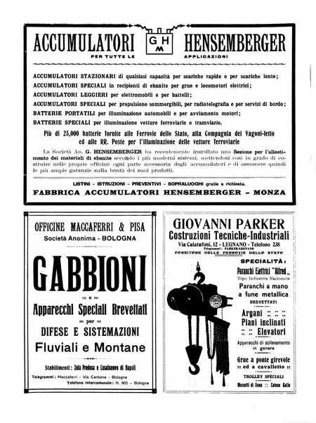 Rivista delle industrie ferroviarie e dei lavori pubblici grande rassegna di politica economica e di tecnica industriale