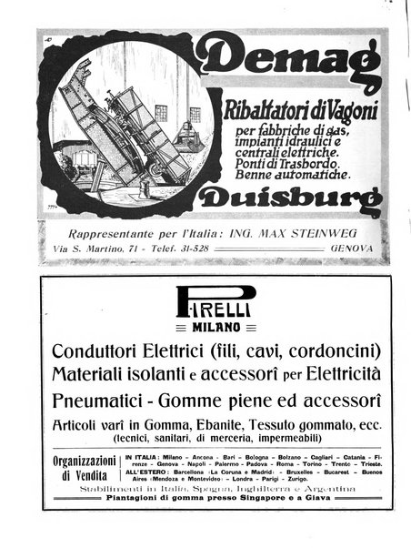 Rivista delle industrie ferroviarie e dei lavori pubblici grande rassegna di politica economica e di tecnica industriale