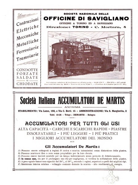 Rivista delle industrie elettro-ferroviarie e dei lavori pubblici grande rassegna mensile di politica economica e di tecnica industriale