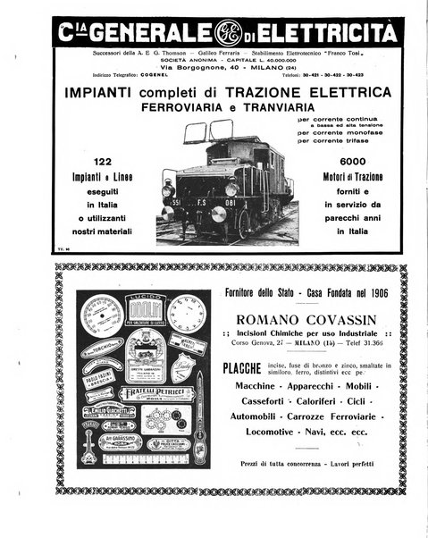 Rivista delle industrie elettro-ferroviarie e dei lavori pubblici grande rassegna mensile di politica economica e di tecnica industriale