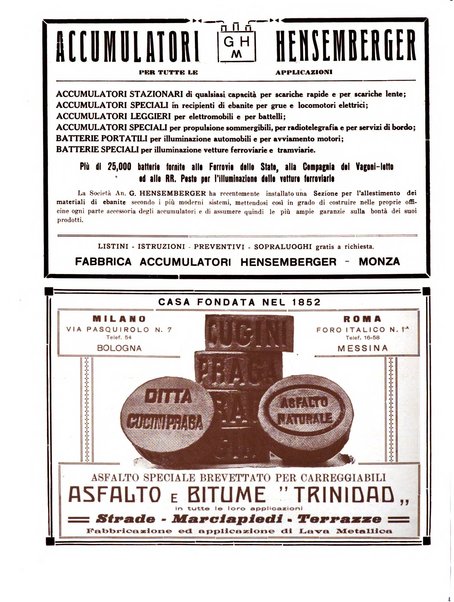 Rivista delle industrie elettro-ferroviarie e dei lavori pubblici grande rassegna mensile di politica economica e di tecnica industriale