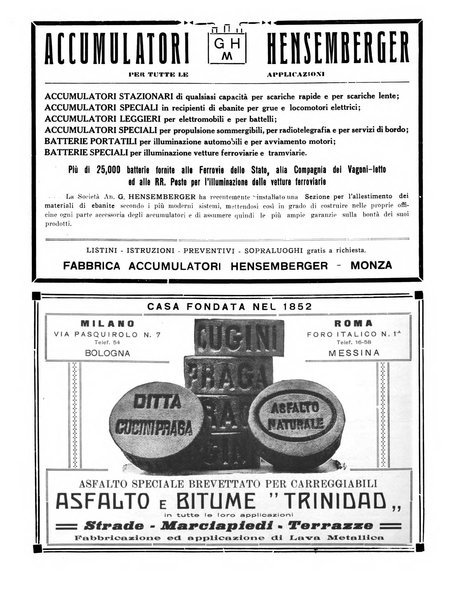 Rivista delle industrie elettro-ferroviarie e dei lavori pubblici grande rassegna mensile di politica economica e di tecnica industriale