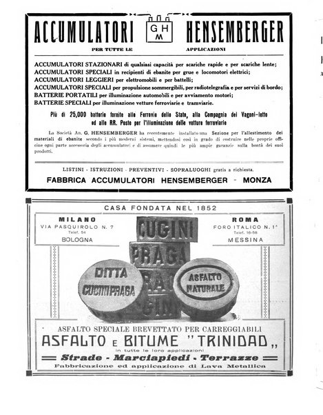 Rivista delle industrie elettro-ferroviarie e dei lavori pubblici grande rassegna mensile di politica economica e di tecnica industriale