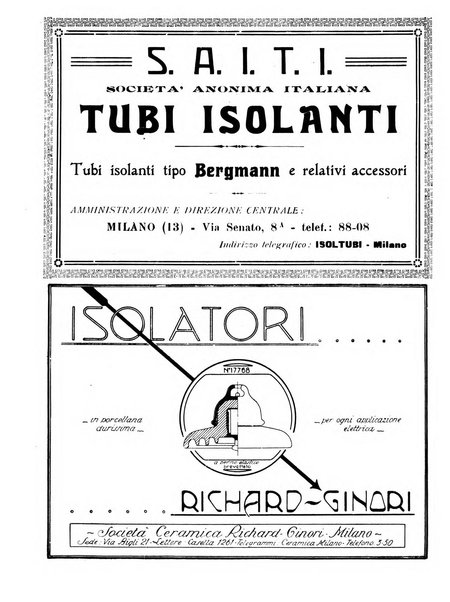 Rivista delle industrie elettro-ferroviarie e dei lavori pubblici grande rassegna mensile di politica economica e di tecnica industriale