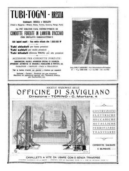 Rivista delle industrie elettro-ferroviarie e dei lavori pubblici grande rassegna mensile di politica economica e di tecnica industriale