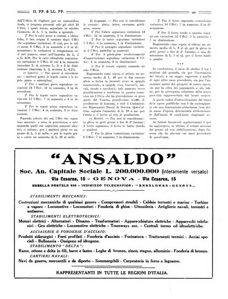 Rivista delle industrie elettro-ferroviarie e dei lavori pubblici grande rassegna mensile di politica economica e di tecnica industriale