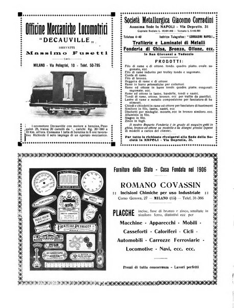 Rivista delle industrie elettro-ferroviarie e dei lavori pubblici grande rassegna mensile di politica economica e di tecnica industriale