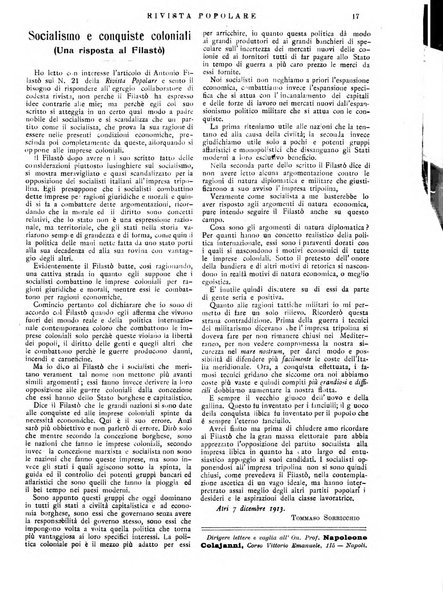 Rivista popolare di politica, lettere e scienze sociali