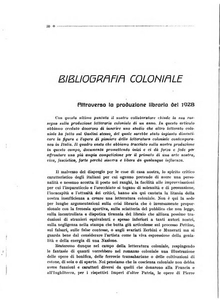 Le vie dell'impero organo di espansione coloniale italiana