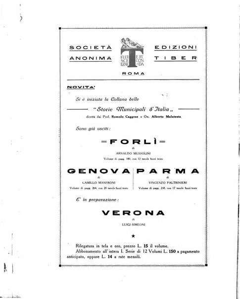 Le vie dell'impero organo di espansione coloniale italiana