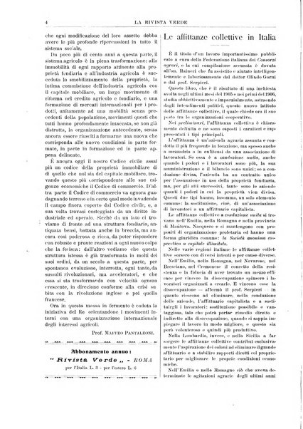 La rivista verde per la popolarizzazione dell'Istituto agrario internazionale