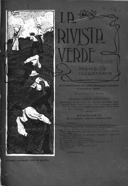 La rivista verde per la popolarizzazione dell'Istituto agrario internazionale