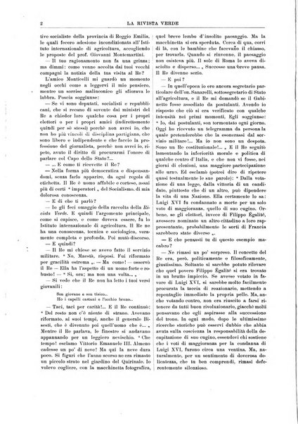 La rivista verde per la popolarizzazione dell'Istituto agrario internazionale