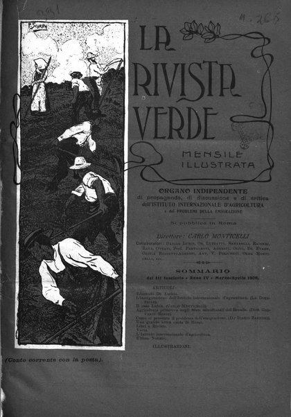 La rivista verde per la popolarizzazione dell'Istituto agrario internazionale