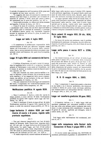La Cassazione unica periodico giuridico di Roma. Parte penale