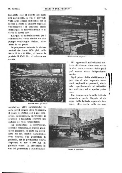 Rivista del freddo periodico mensile illustrato tecnico, scientifico, economico, commerciale