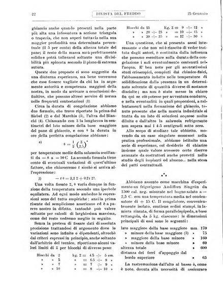 Rivista del freddo periodico mensile illustrato tecnico, scientifico, economico, commerciale