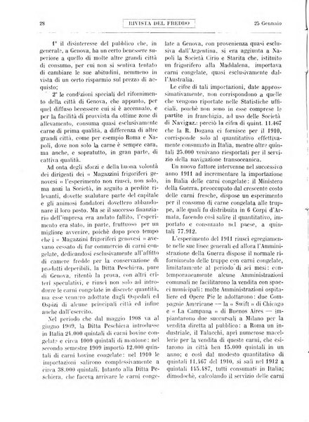 Rivista del freddo periodico mensile illustrato tecnico, scientifico, economico, commerciale