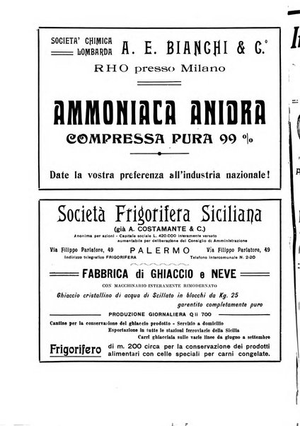 Rivista del freddo periodico mensile illustrato tecnico, scientifico, economico, commerciale