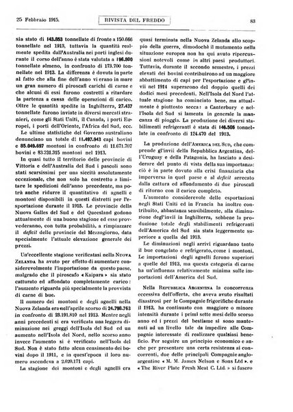 Rivista del freddo periodico mensile illustrato tecnico, scientifico, economico, commerciale