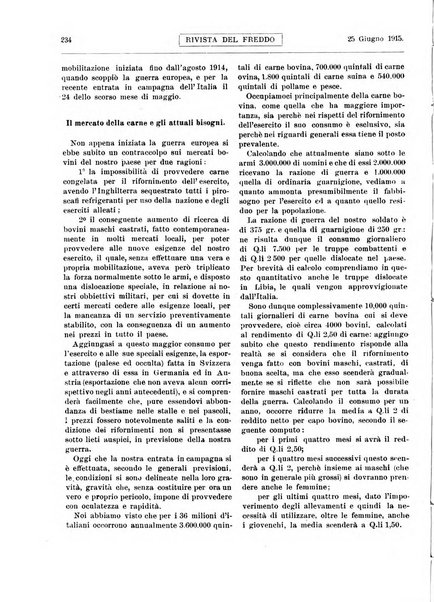 Rivista del freddo periodico mensile illustrato tecnico, scientifico, economico, commerciale