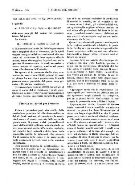 Rivista del freddo periodico mensile illustrato tecnico, scientifico, economico, commerciale